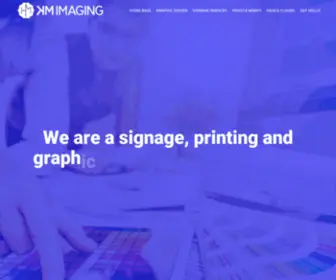 Kmimaging.com(KM Imaging graphic design & printing studio serving in Strathroy and London Ontario) Screenshot