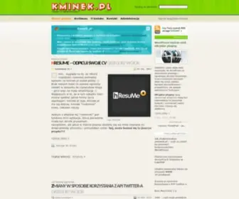 Kminek.pl(HTML) Screenshot