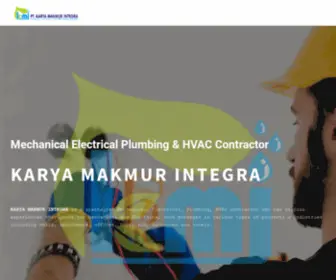 Kmintegra.com(Kontraktor HVAC) Screenshot