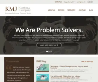 KMjpartnerscPa.com(KMJ Corbin & Company) Screenshot