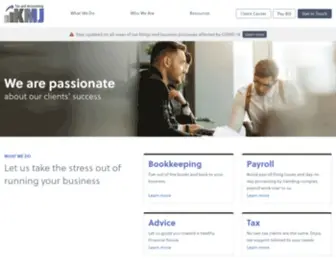 KMjtax.com(KMJ Tax and Accounting Inc) Screenshot