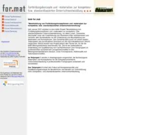 KMK-Format.de(KMK-Projekt Startseite) Screenshot