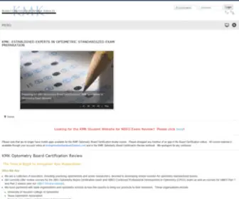 Kmkoptometryboardcertification.com(Kmkoptometryboardcertification) Screenshot