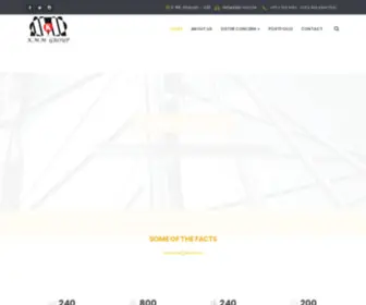 KMM-GRP.com(Motive Aluminium and Glass Industry) Screenshot