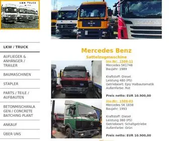 KMMF.de(KMM Truck GmbH & Co KG) Screenshot