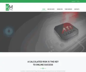 Kmminer.com(Kmminer) Screenshot