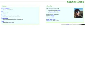 Kmonos.net(Kazuhiro Inaba) Screenshot