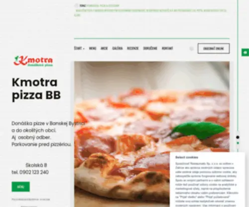 Kmotra.sk(Kmotra donášková pizza) Screenshot