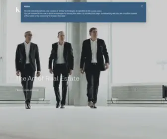 KMP.ch(Kuoni Mueller & Partner â Immobilien Beratung Schweiz) Screenshot