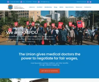 KMpdu.org(Healthcare is a right) Screenshot