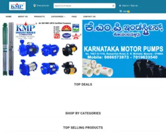 KMppumps.in(KMP PUMPS) Screenshot