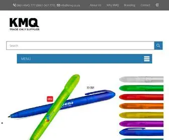 KMQ.co.za(Corporate Gifts) Screenshot