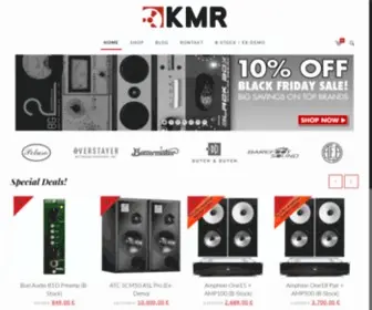 Kmraudio.de(KMR Audio Germany) Screenshot