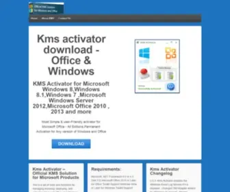 Kmsactivator.com(Kmsactivator) Screenshot