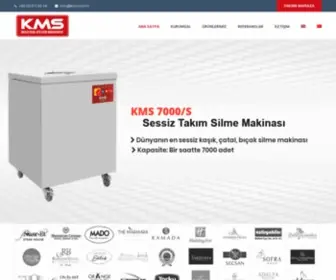 KMS.com.tr(KMS Makina Endüstriyel Mutfak & Otel Ekipmanları Kurutma) Screenshot