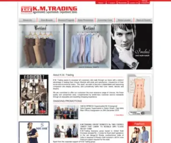 KMT-Group.com(KM Trading Company) Screenshot