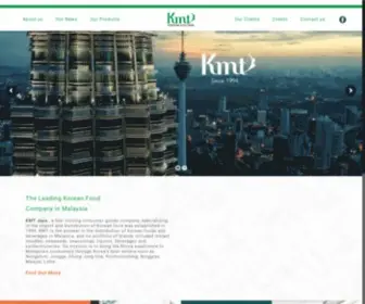 KMT.com.my(Korea Malaysia Trade) Screenshot