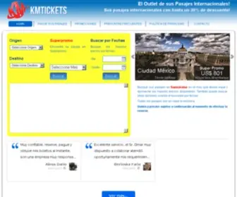 Kmtickets.cl(KM Tickets) Screenshot