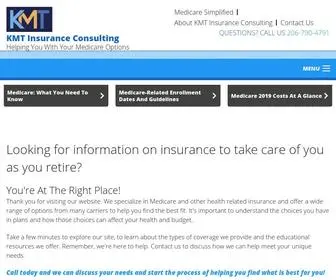 Kmtins.com(Medicare Insurance) Screenshot