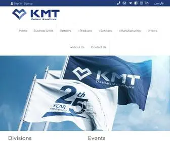 KMtmed.com(The Heart of Healthcare) Screenshot