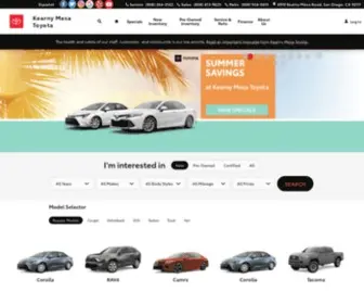 Kmtoyota.com(Toyota) Screenshot