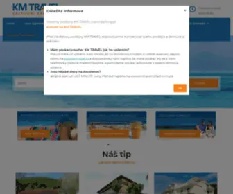 KMtravel.cz(KM TRAVEL) Screenshot