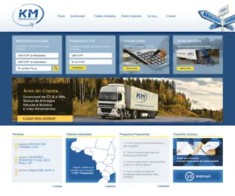 KMTRC.com.br(KM Transportes) Screenshot