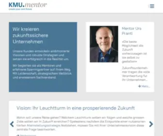 Kmu-Mentor.ch(Vision und Strategie für zukunftssichere Unternehmen) Screenshot