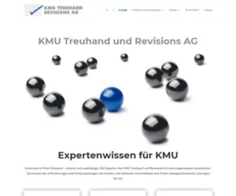 Kmu-Treurevi.ch(KMU Treuhand Revisions AG) Screenshot