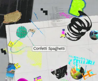 Kmuentd2021.com(Confetti Spaghetti) Screenshot