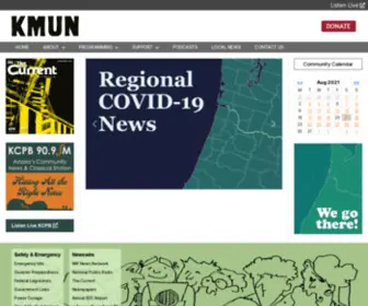 Kmun.org(Coast Community Radio) Screenshot