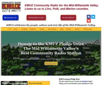 Kmuz.org(Community Radio KMUZ 88.5 FM Turner) Screenshot