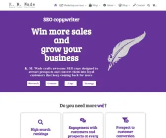 Kmwade.com(Affordable Digital Marketing Services) Screenshot