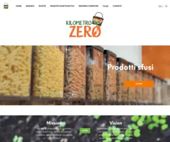 Kmzeroudine.com(KilometroZero) Screenshot