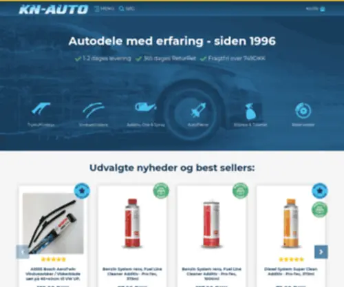 KN-Auto.dk(KN Auto) Screenshot