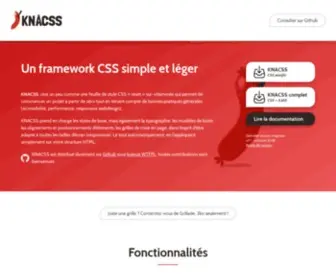 Knacss.com(Styles) Screenshot