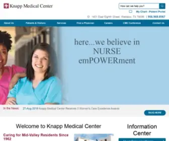 Knappmed.org(Knapp Medical Center) Screenshot