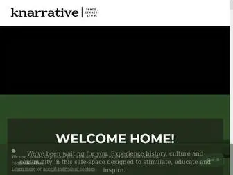 Knarrative.com(Home to the largest africana studies class in the world) Screenshot