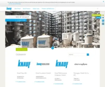 Knauf.com(Knauf) Screenshot
