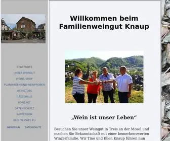 Knaup.eu(Herzlich Willkommen) Screenshot