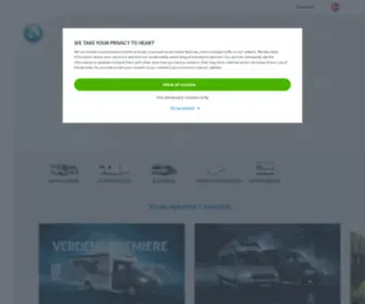 Knaus-Autocamper.dk(Knaus) Screenshot