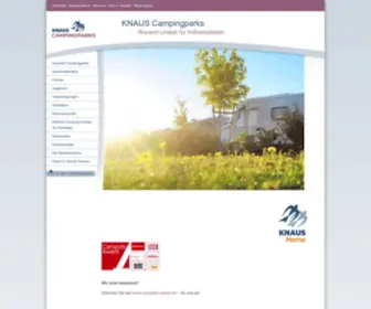 Knauscamp.de(Startseite) Screenshot