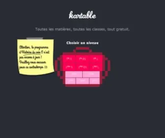 Knayer.com(Kartable : cours) Screenshot