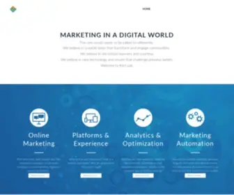 KNCtlab.com(Digital marketing company) Screenshot