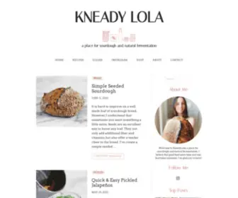 Kneadylola.com(Kneady Lola) Screenshot