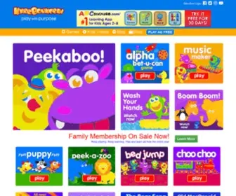 Kneebouncers.com(Educational Games for Toddlers & Preschoolers) Screenshot