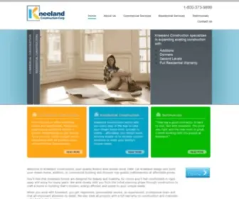 Kneelandconstruction.com(Kneeland Construction) Screenshot