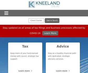 KneelandcPa.com(Weston, MA) Screenshot