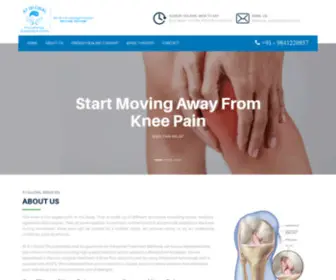 Kneepaintreatmentinchennai.in(Best Hospital for Knee Pain) Screenshot