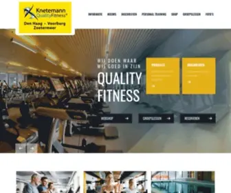 Knetemann.nl(Knetemann Quality Fitness) Screenshot